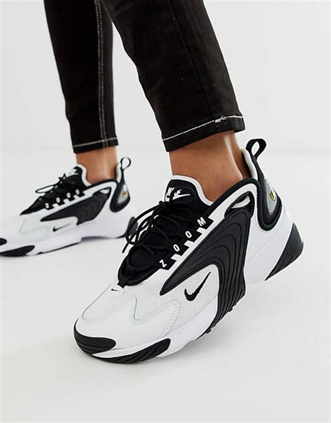 nike zoom 2k schwarz weiss